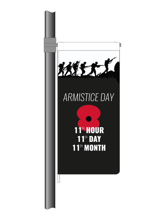 Armistice Day Street Flag