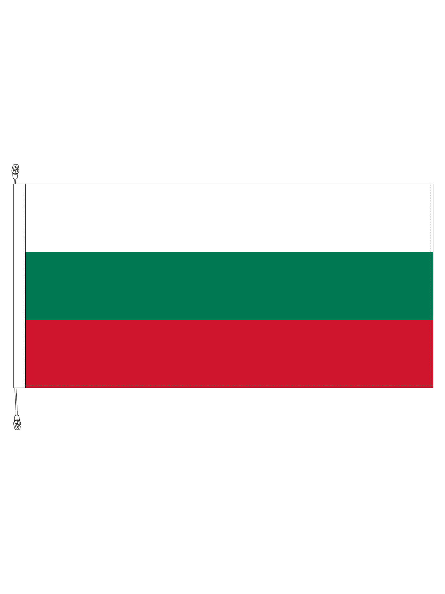 Bulgaria Flag || Premium (with exclusive Swivel Clips).