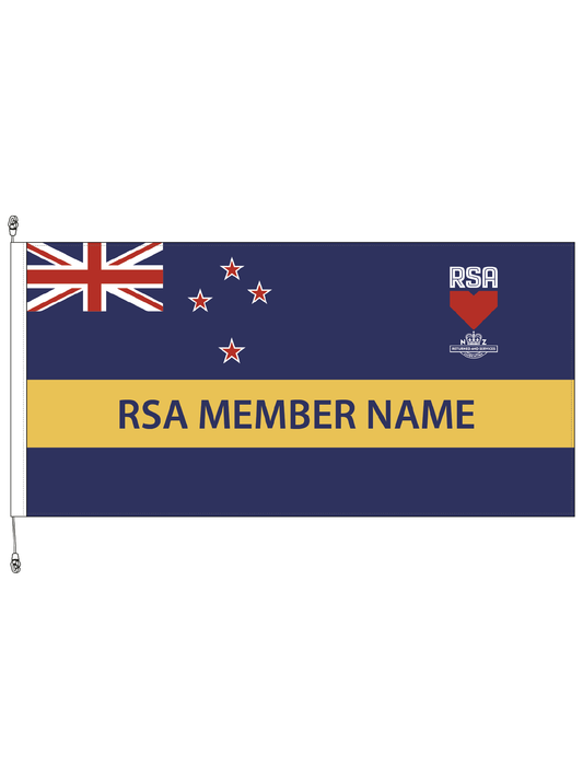 RSA Standard Flag || Premium Polybunting.  RSA Member Special