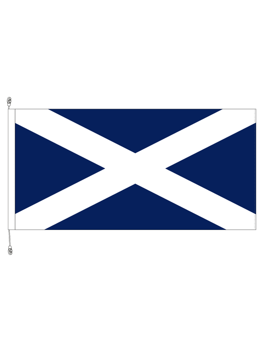 Scotland Flag (St Andrews) || Premium (with exclusive Swivel Clips). Free Shipping in NZ!*