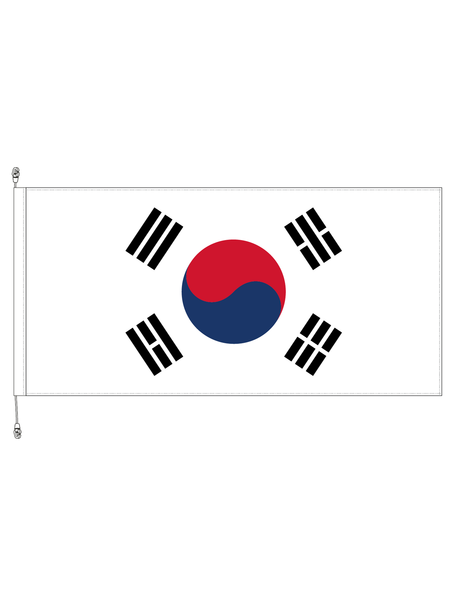 Republic of South Korea Flag