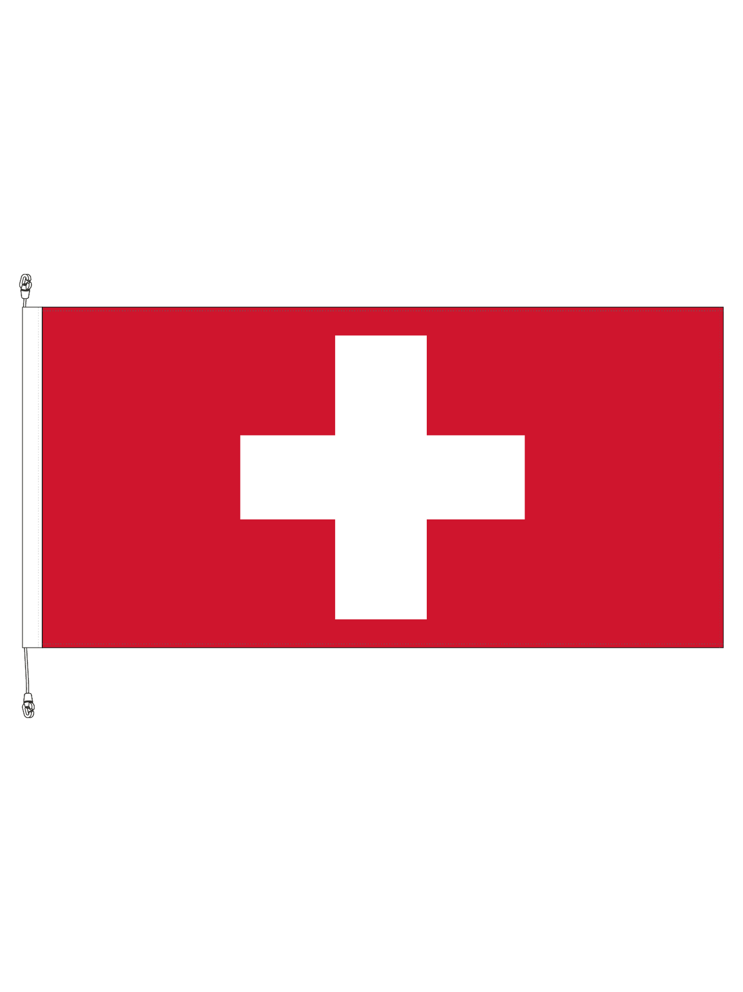 Switzerland (Swiss) Flag