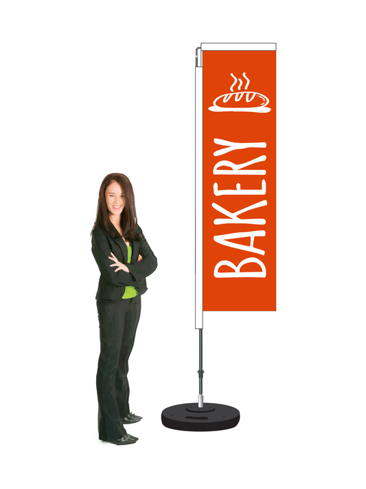 Bakery Pavement Display and Flag || Value Range