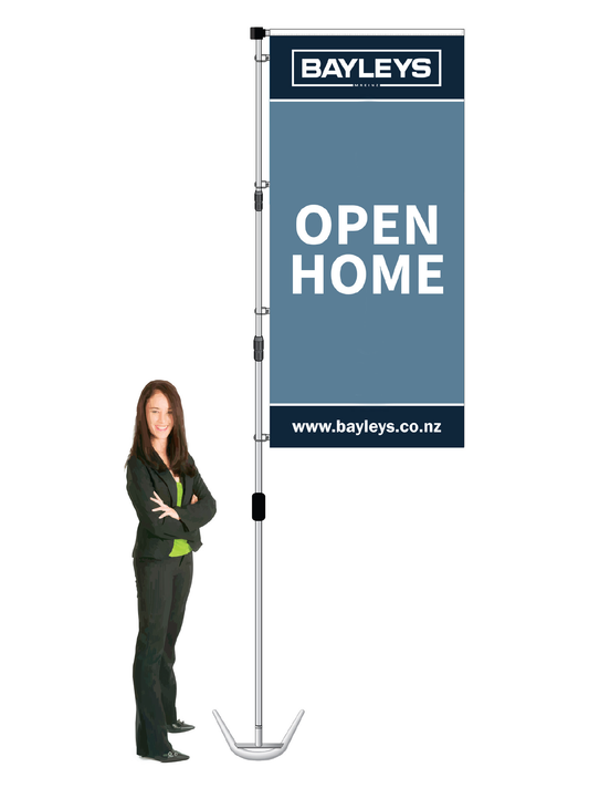 Bayleys Durapole XT Display- OPEN HOME