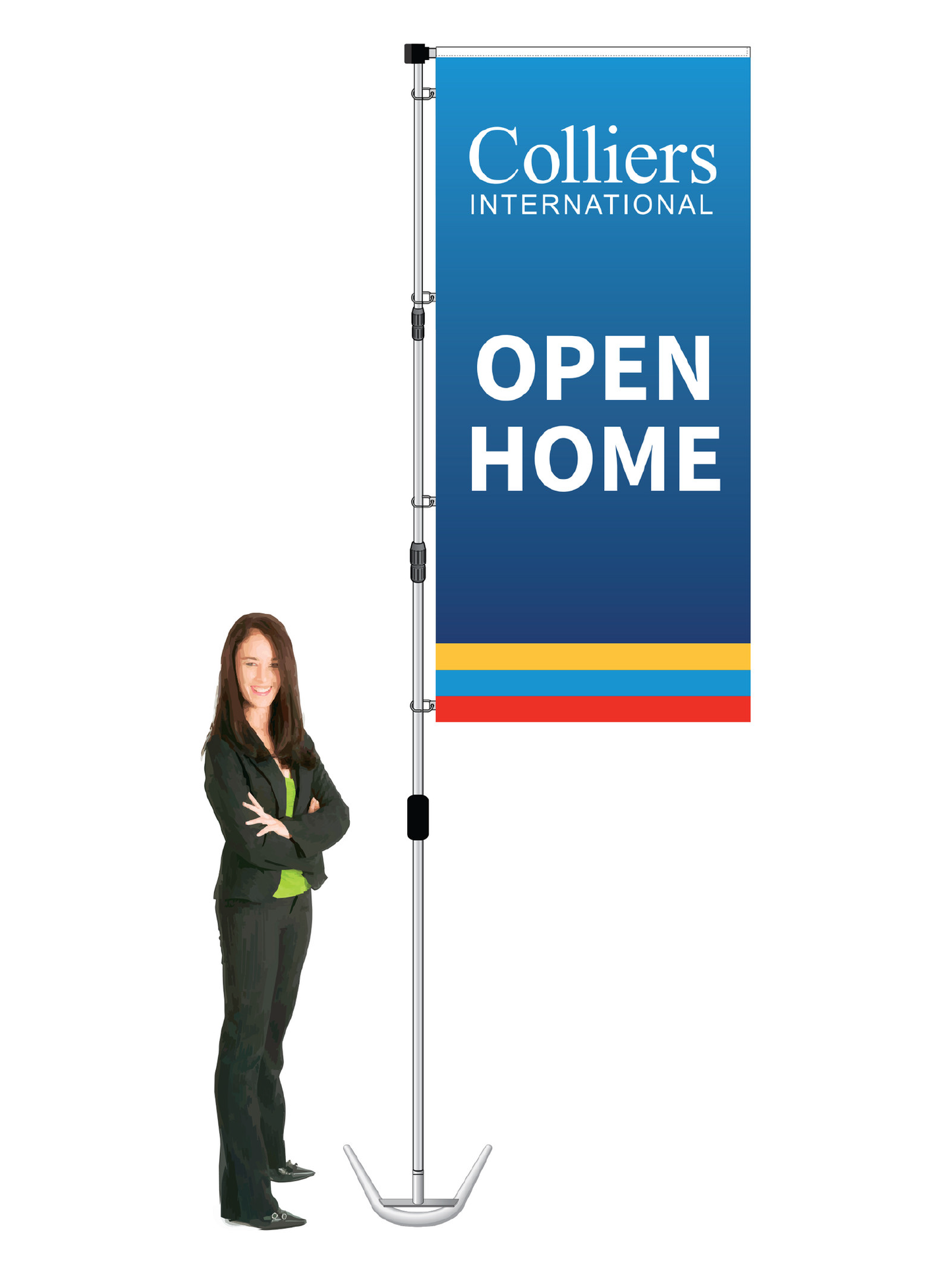 Colliers Durapole XT Display- OPEN HOME