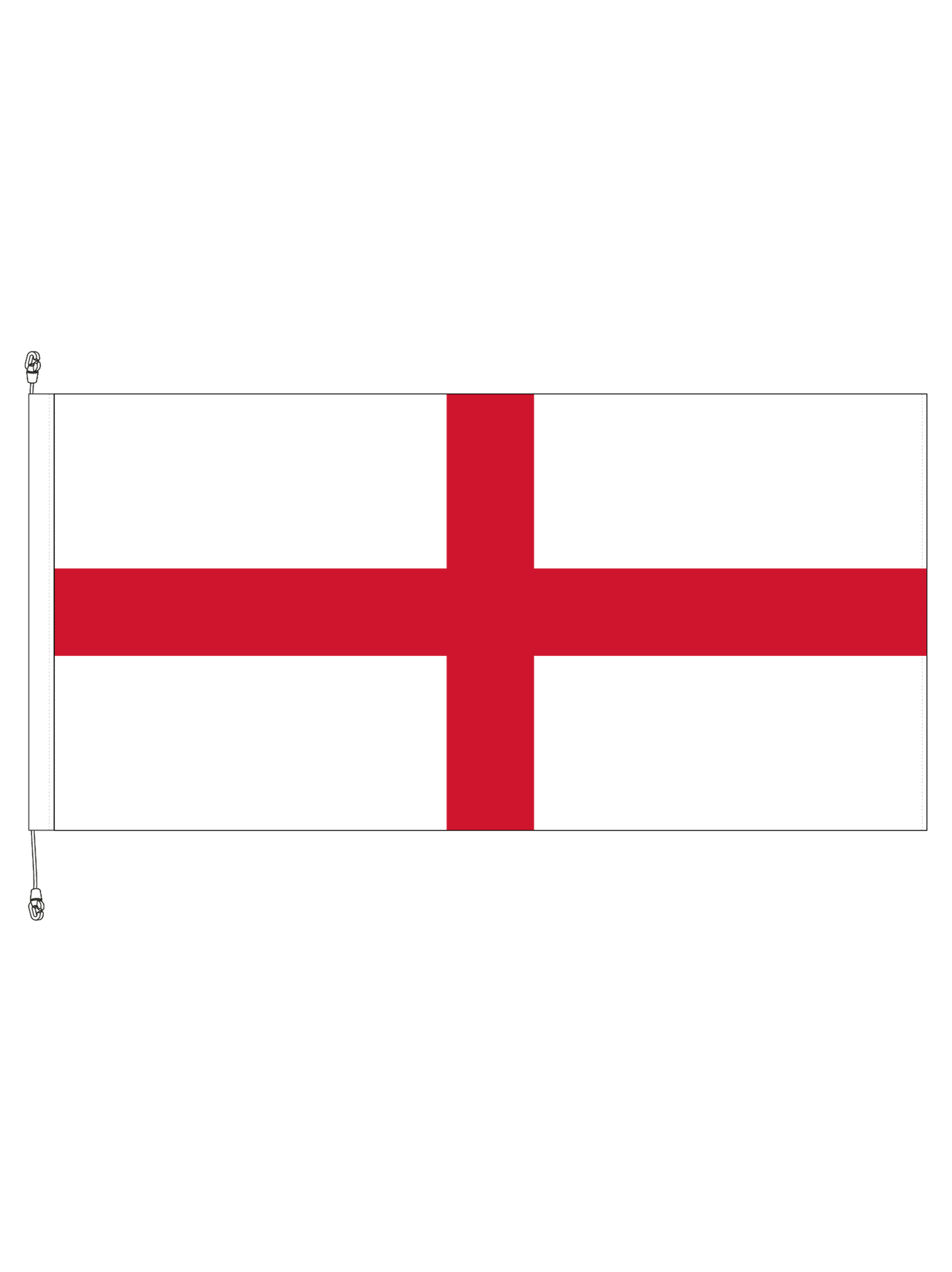 England (St Georges Cross) Flag || Premium (with exclusive Swivel Clips). Free Shipping in NZ!*