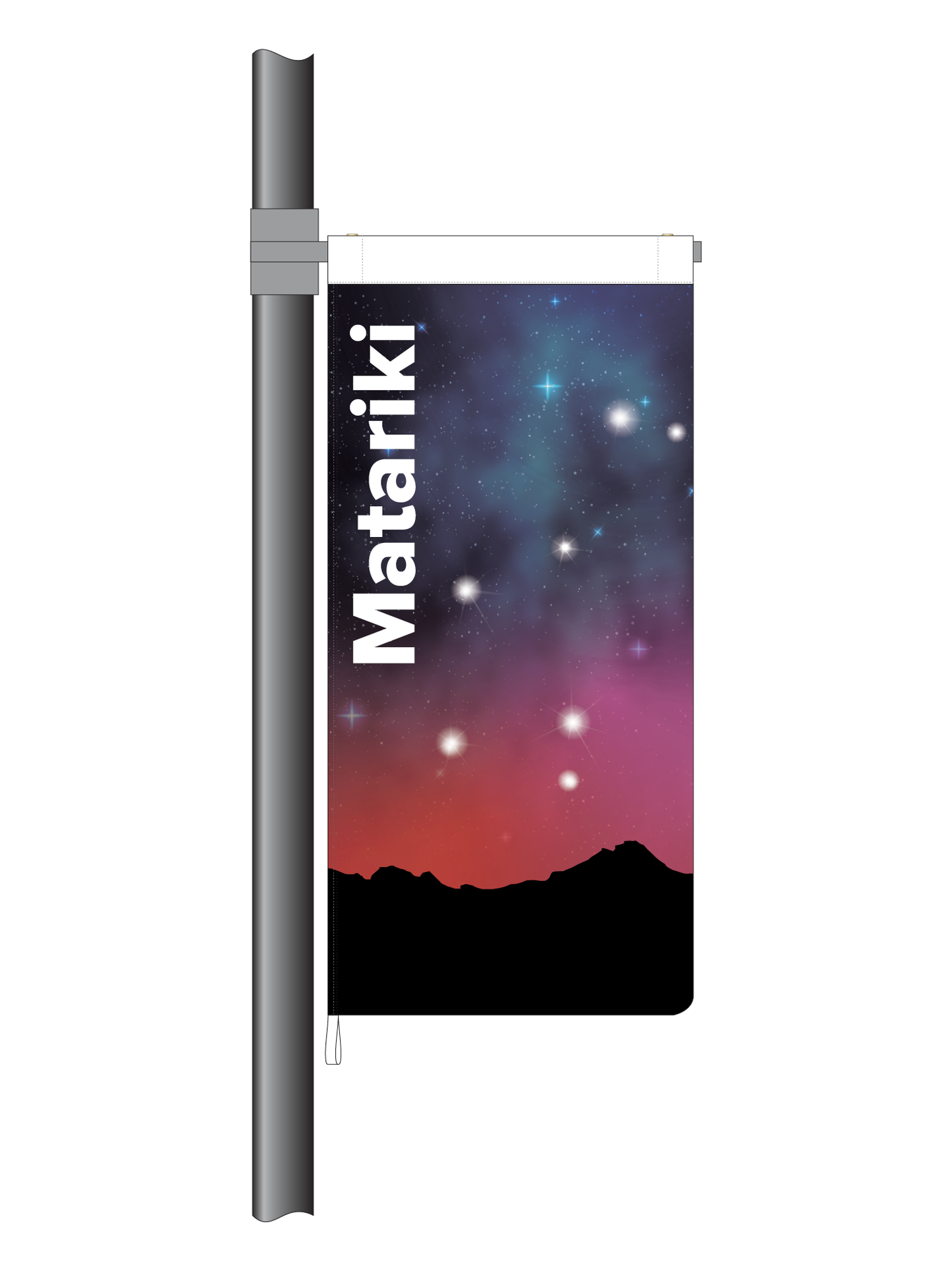 Matariki StreetFlag  Red