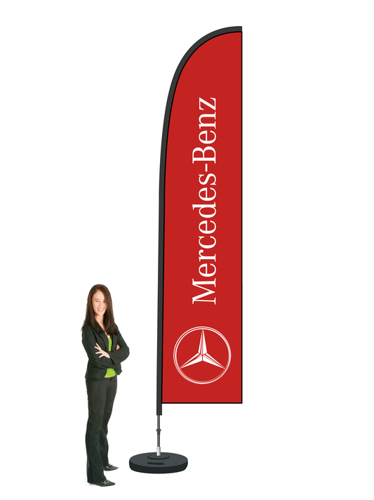 Durapole Flex Branded Flag - Mercedes