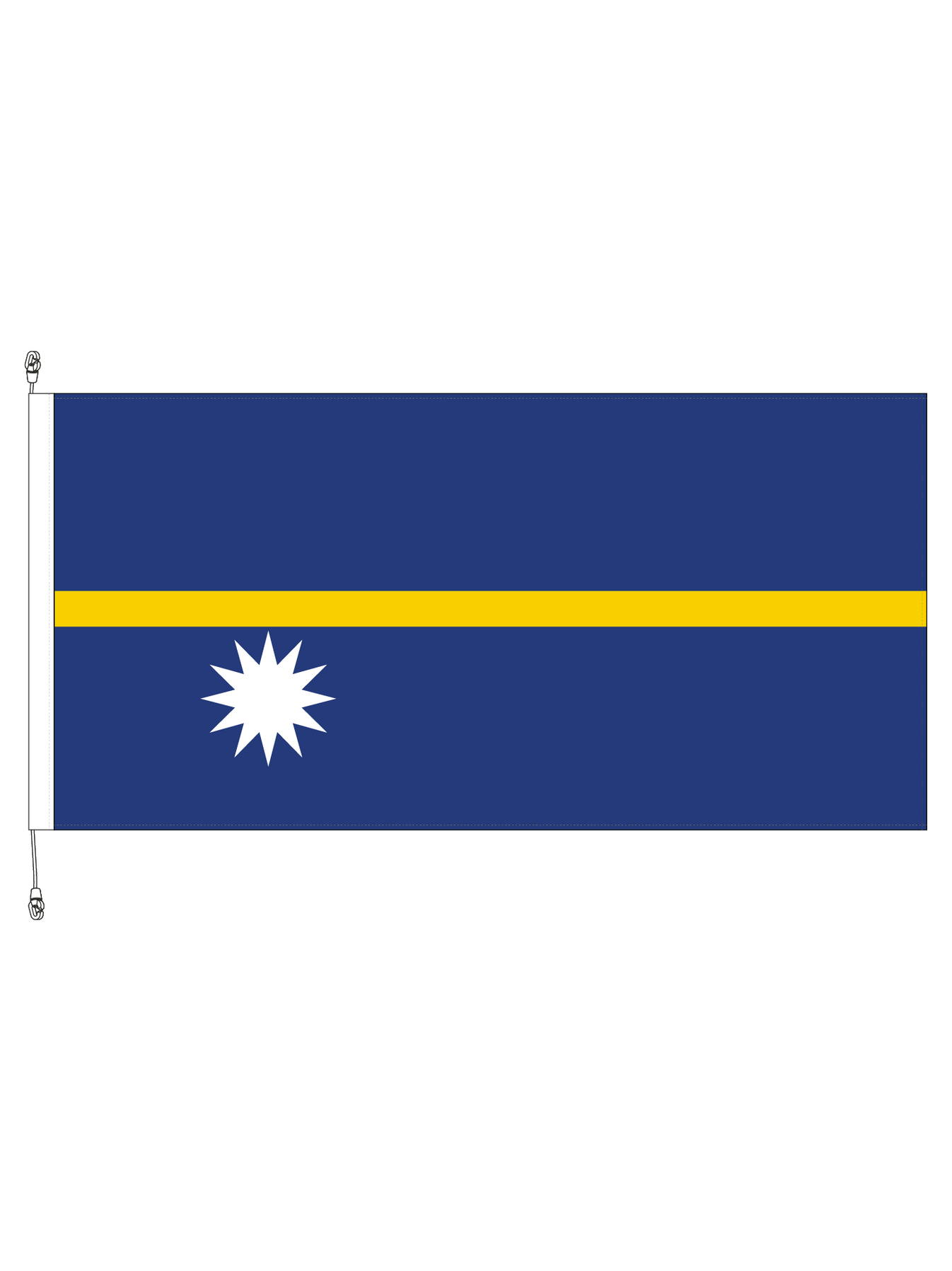 Nauru Flag – Flagmakers Ltd