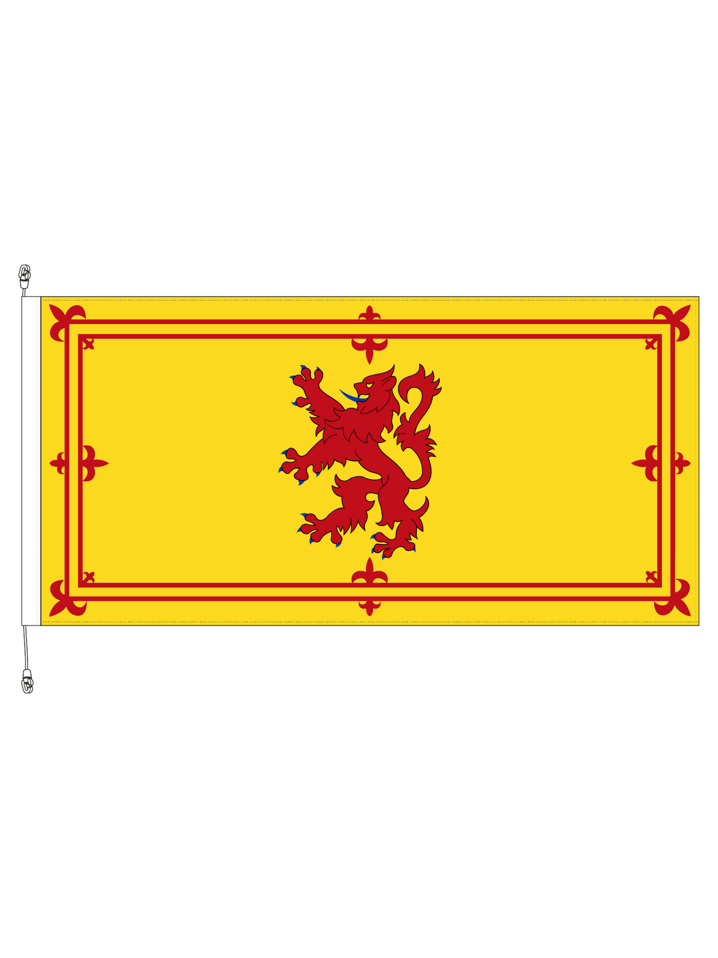 Scottish Rampant Lion Flag