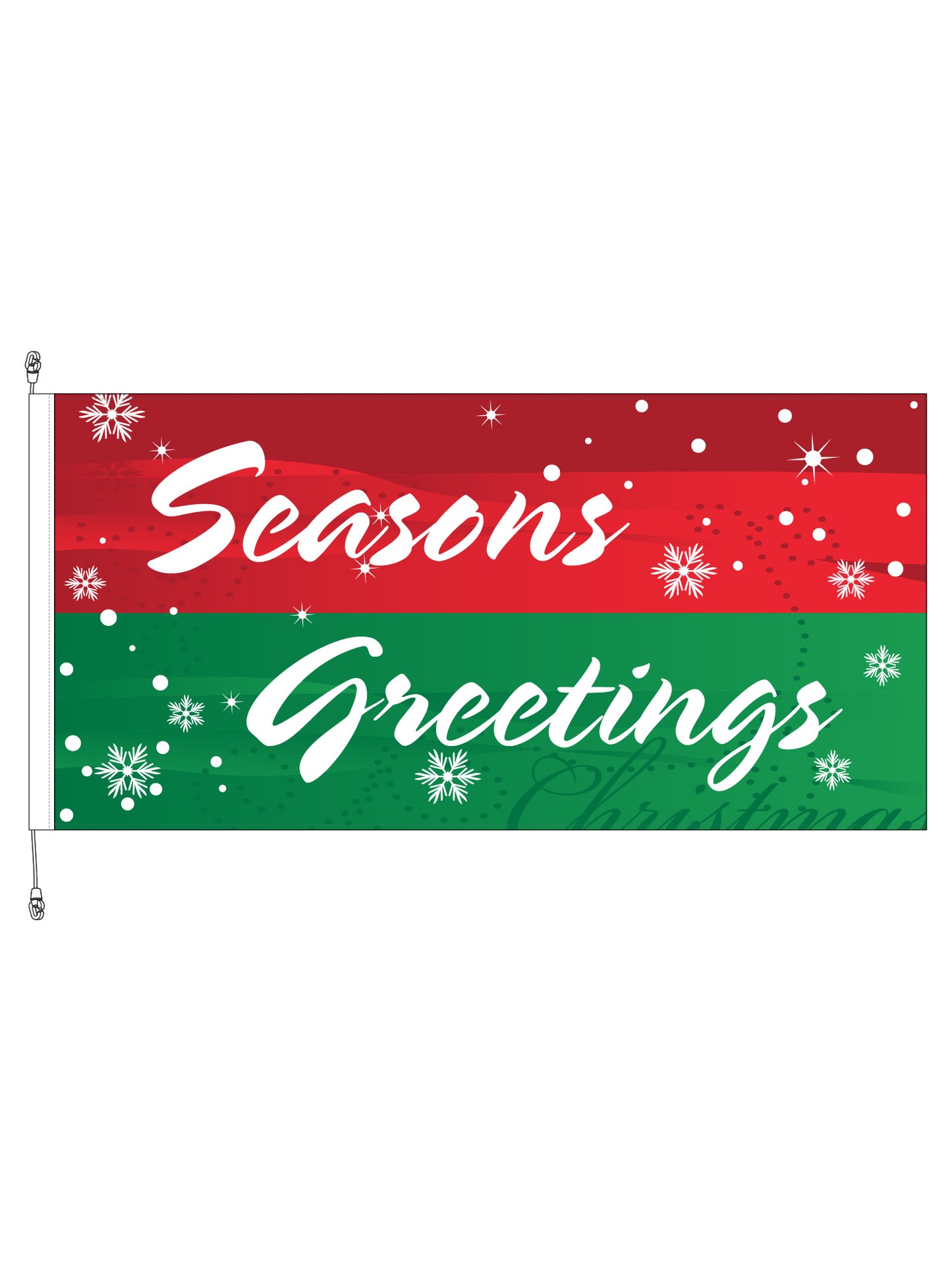 Seasons Greeting Flag