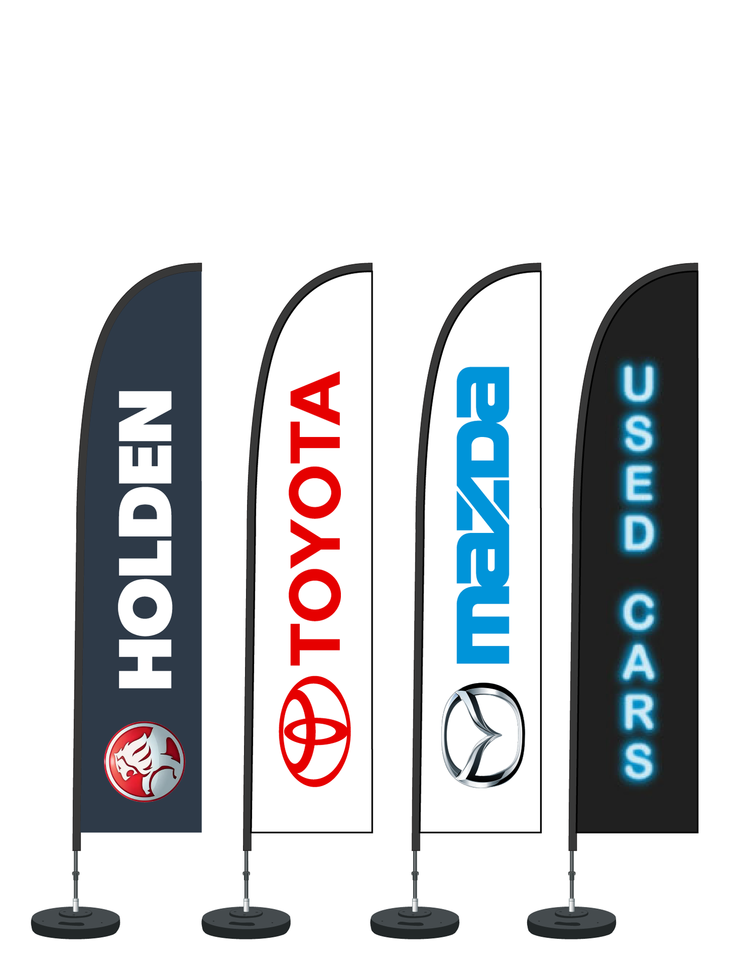 Durapole Flex Branded Used Car Flag Range