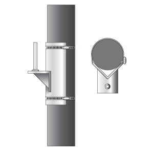 Bollard Mount || Heavy Duty Galvanised