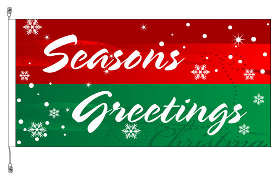 Seasons Greeting Flag