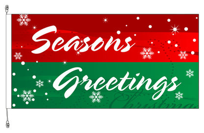 Seasons Greeting Flag